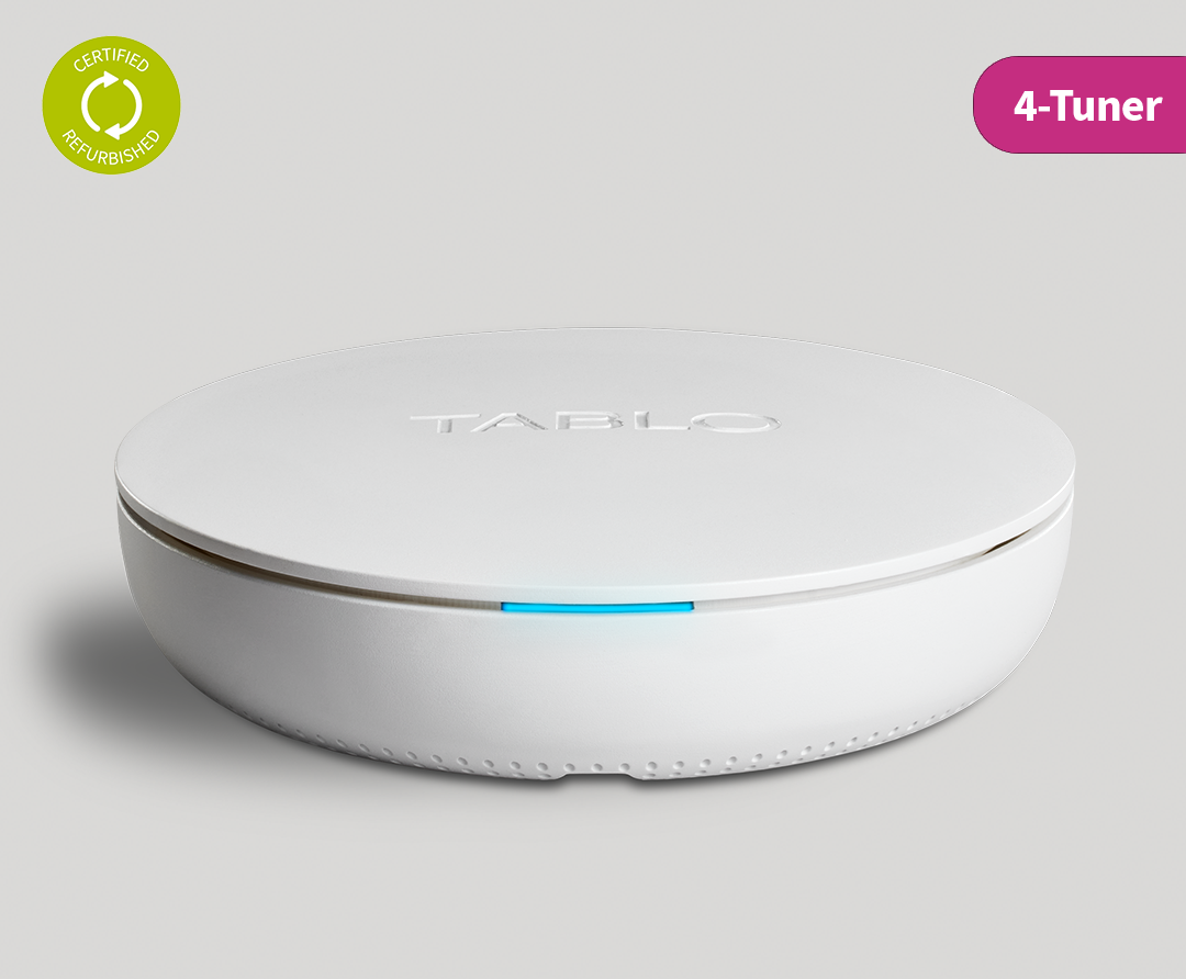 Refurbished] Tablo 4th Gen 4-Tuner OTA DVR – Tablo TV