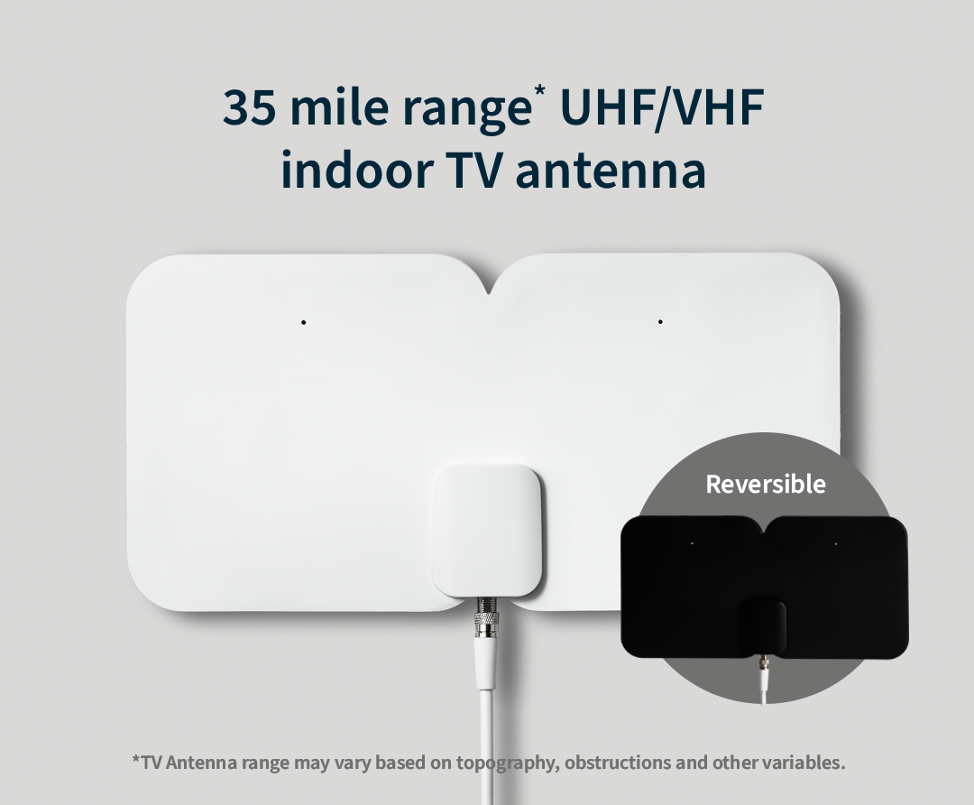 Tablo 4th Gen 2-Tuner OTA DVR with 35-Mile TV Antenna