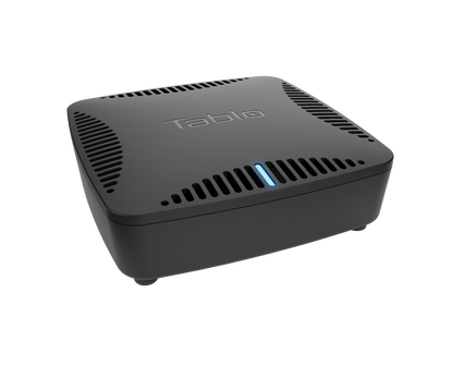 Tablo DUAL 128GB Over-The-Air (OTA) DVR (Digital Video Recorder) for Cord Cutters. DVR hardware side view.