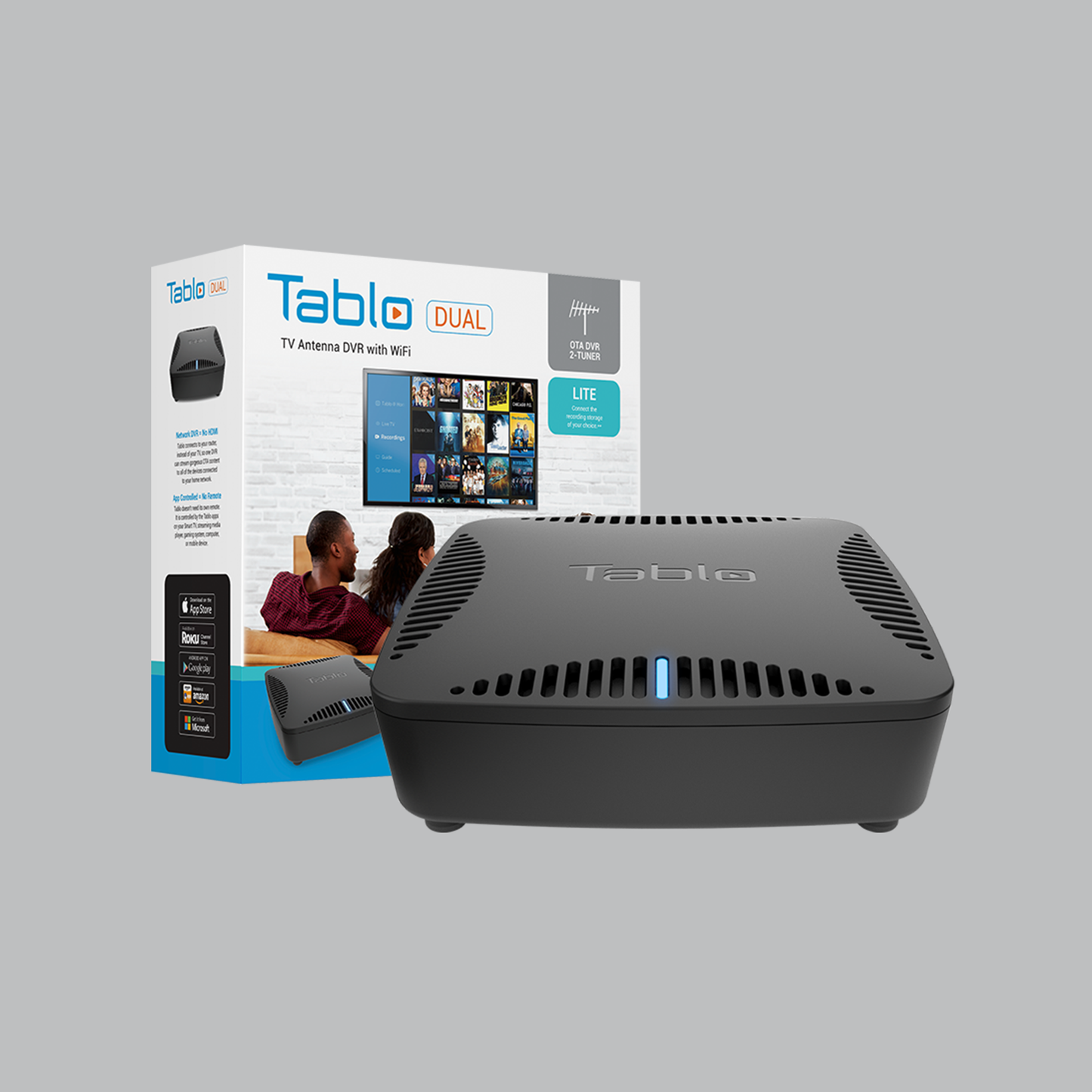 Refurbished Tablo DUAL LITE Over-the-Air [OTA] DVR Retail Box